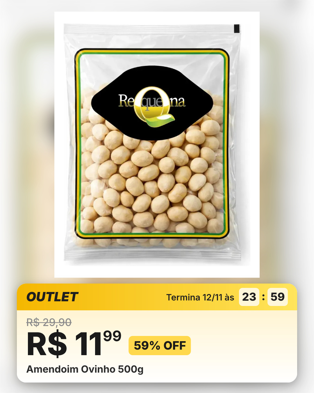 Amendoim Ovinho 500g