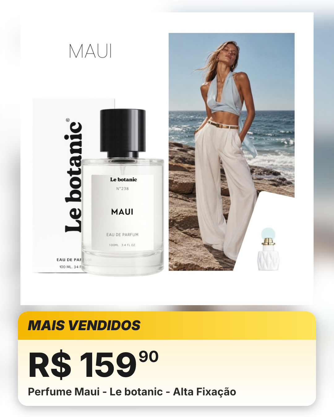 Perfume Maui - Le botanic - Alta Fixação