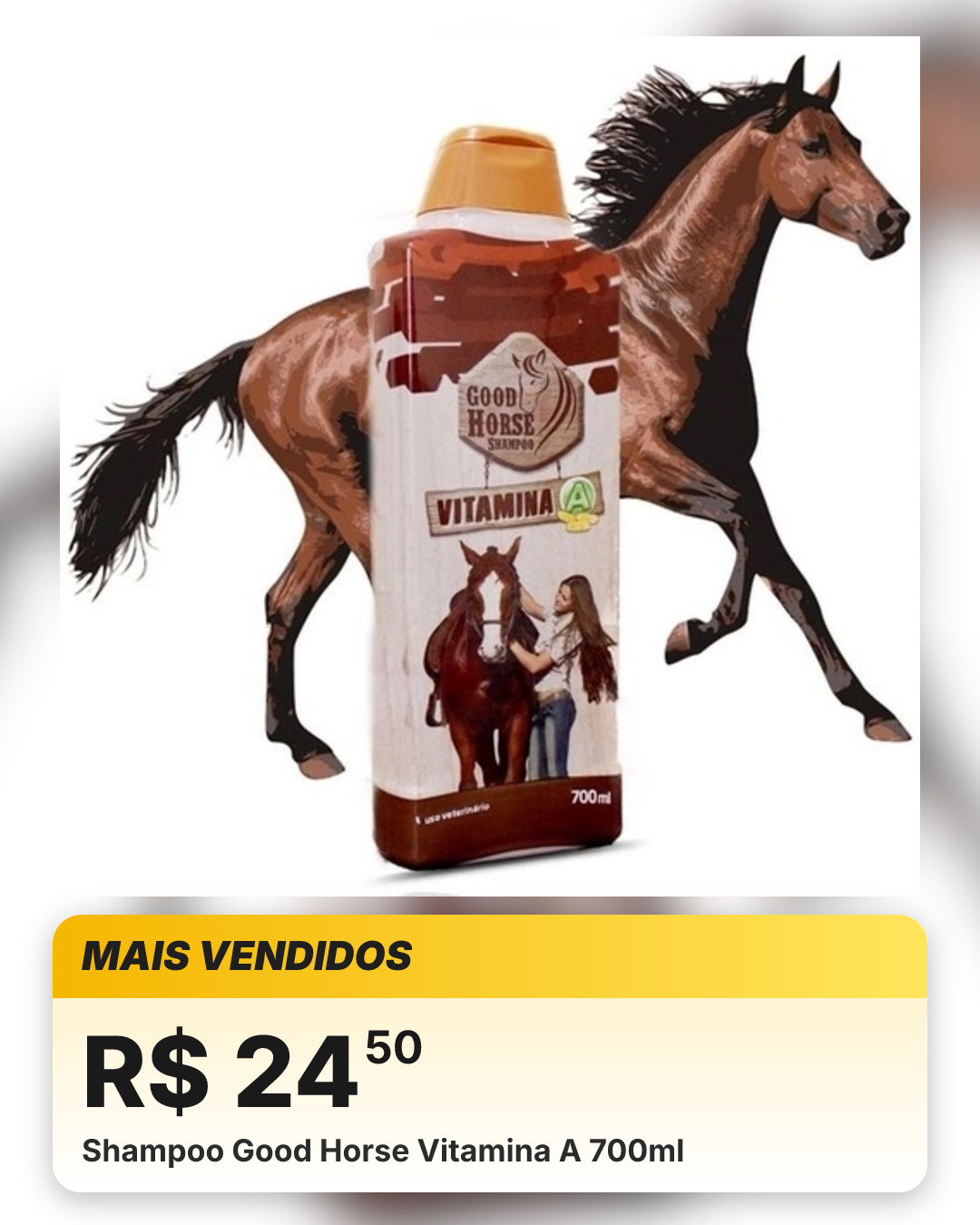 Shampoo Good Horse Vitamina A 700ml
