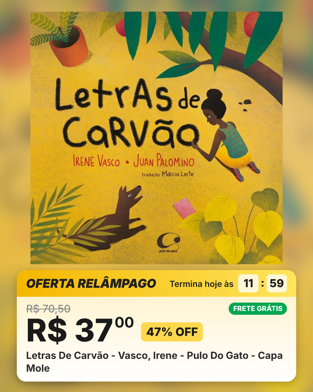 Letras De Carvão - Vasco, Irene - Pulo Do Gato - Capa Mole