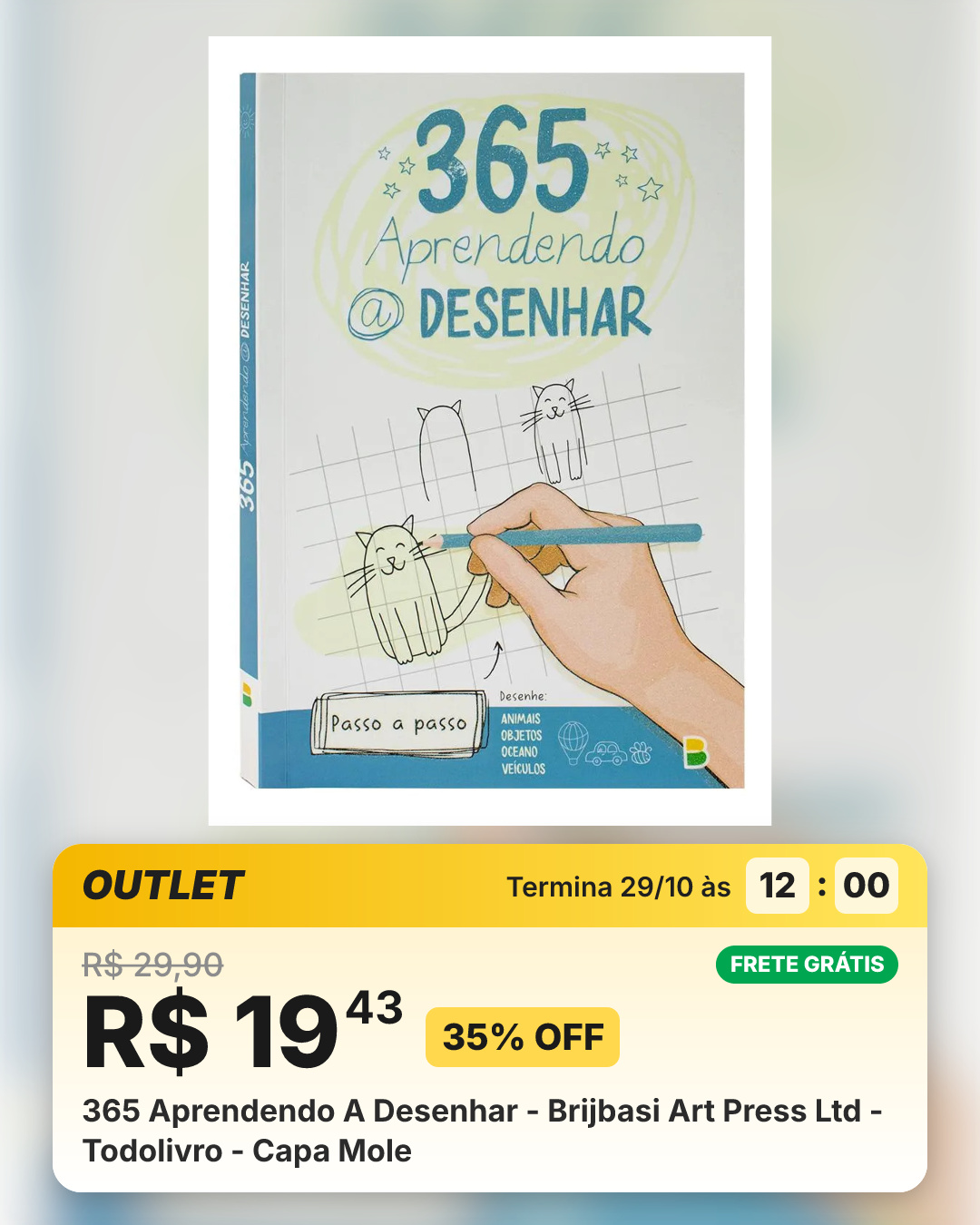365 Aprendendo A Desenhar - Brijbasi Art Press Ltd - Todolivro - Capa Mole
