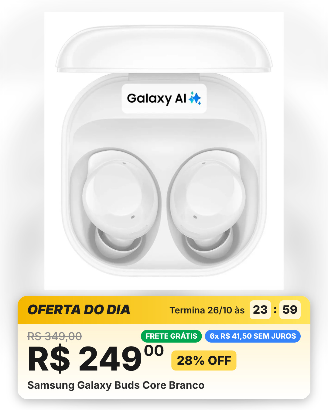 Samsung Galaxy Buds Core Branco