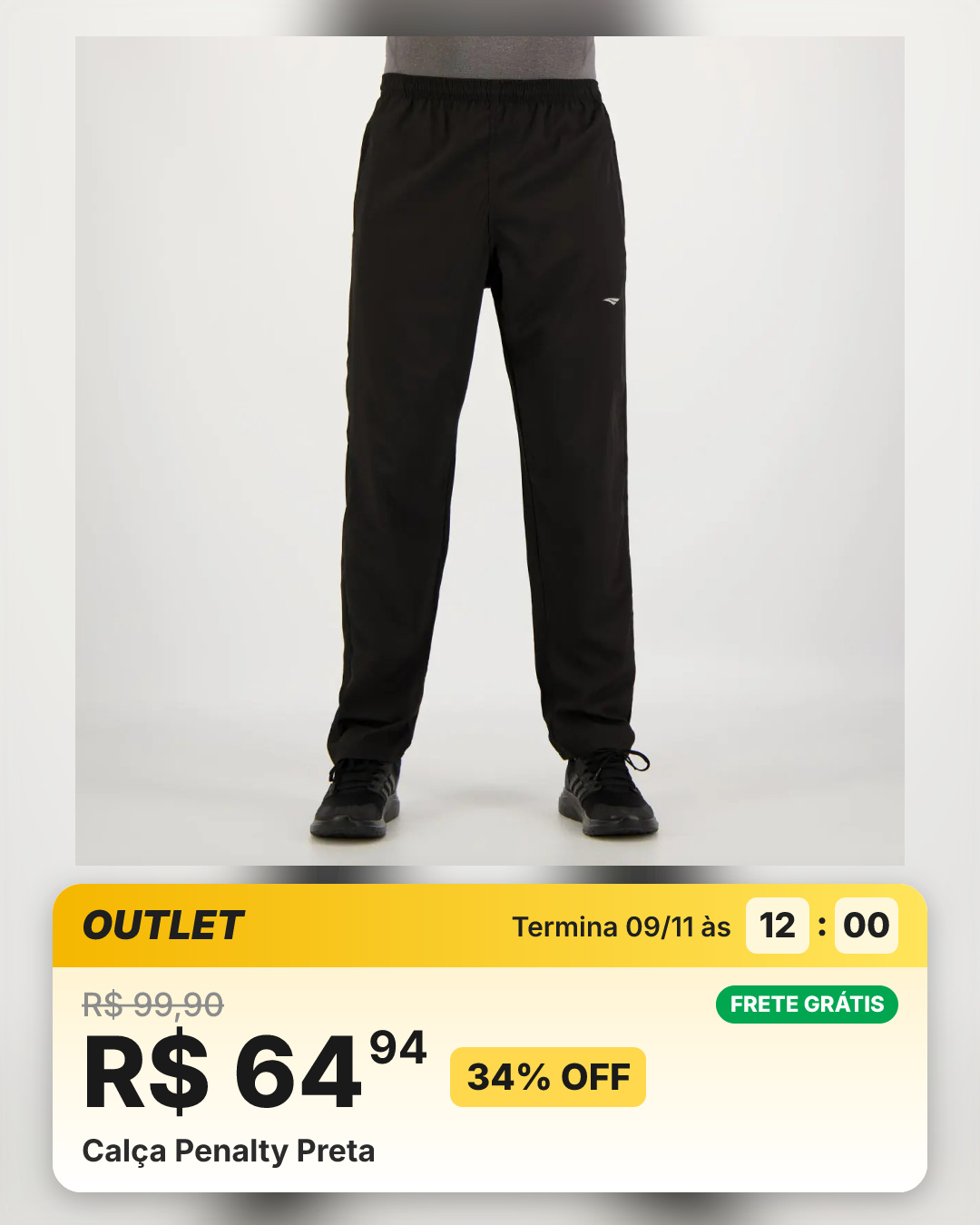 Calça Penalty Preta