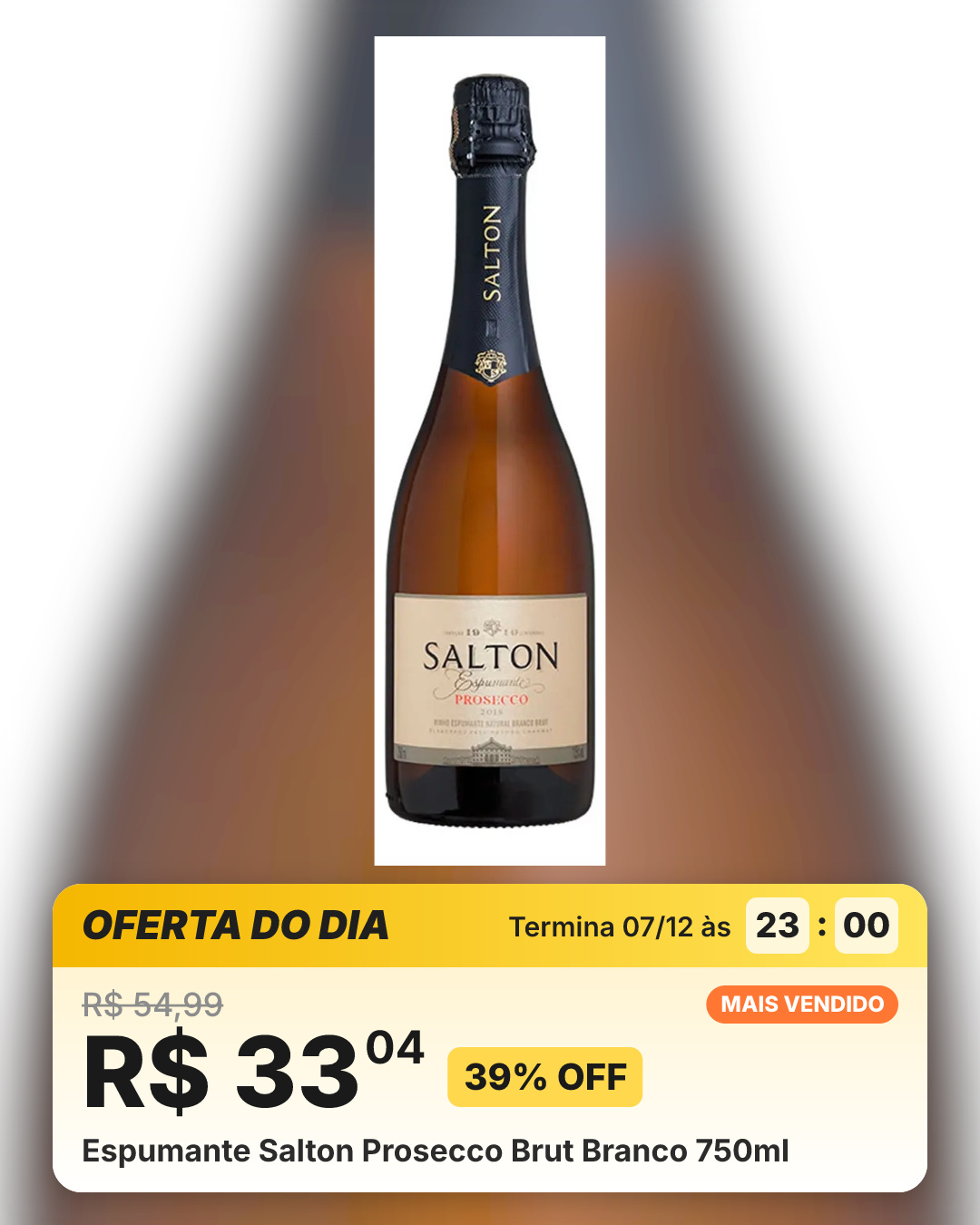 Espumante Salton Prosecco Brut Branco 750ml