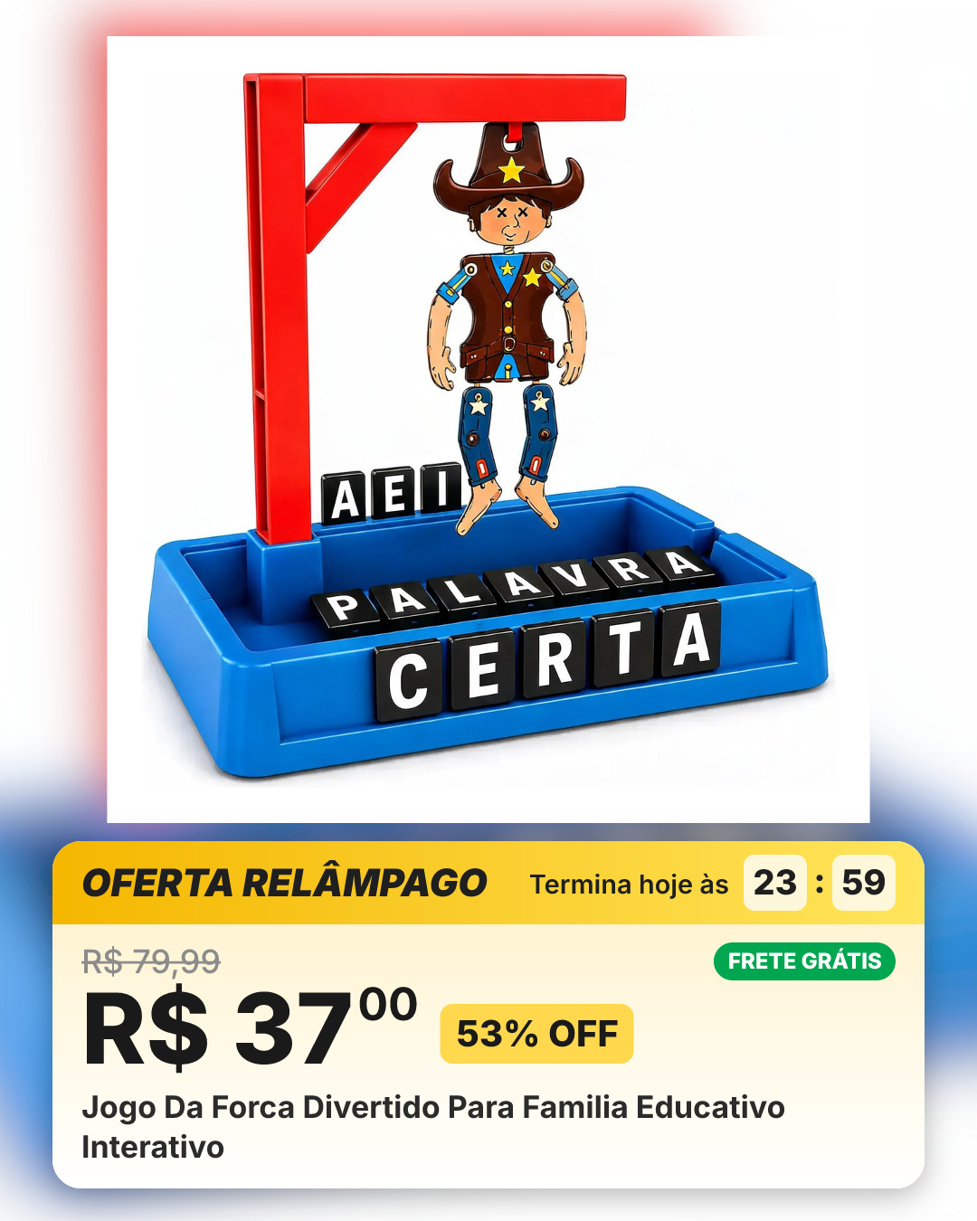 Jogo Da Forca Divertido Para Familia Educativo Interativo