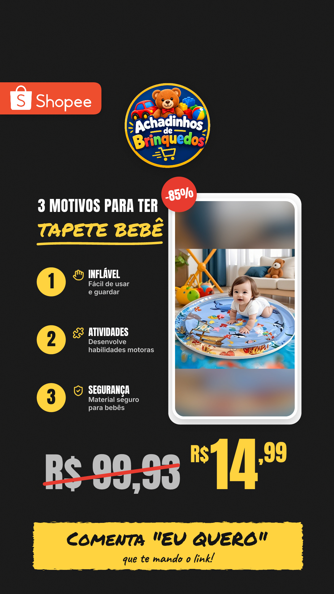 tapete do jogo da água do bebê - água inflável para bebê infantil,Tapete inflável para centro atividades para bebês